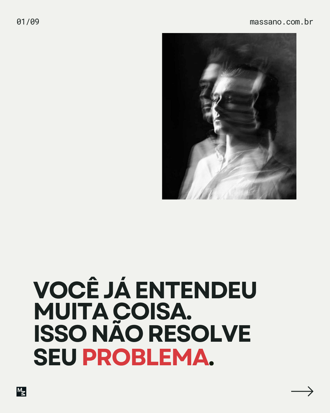 Publicação fixada do Instagram de Marcelo Massano.